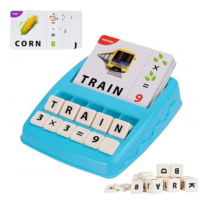 Juguetes Educativos para Niños, Juego <span class=keywords><strong>de</strong></span> Asociación <span class=keywords><strong>de</strong></span> <span class=keywords><strong>Letras</strong></span>, Juguetes Educativos para Contar, Matemáticas y Juegos <span class=keywords><strong>de</strong></span> Palabras - Product Image 4