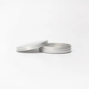 30ml Metal kozmetik kavanoz istiflenebilir yuvarlak alüminyum teneke kutu promosyon için kozmetik dudak balsamı posta