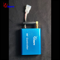 433 controlador de sincronización inalámbrico emisor y receptor para trajes de baile Tron, transmisor de programación Led DMX512