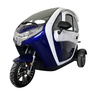 Nuevo Triciclo Eléctrico Solar de Tres Ruedas con Cabina para Adultos - Product Image 2