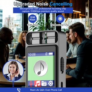 Yiguo Digital Mp3 Recorder N13 128Mb Micro Sd Card With Earphones And Usb Cable For Voice Recording And Music Playback - Product Image 2