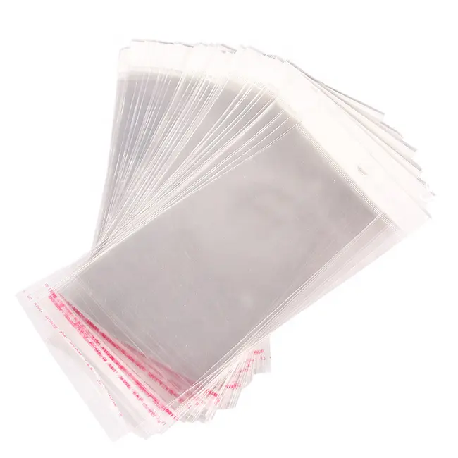 Bolsas de celofán autosellables, bolsas de galletas transparentes de 5x7 pulgadas, resellables, autoadhesivas para embalaje