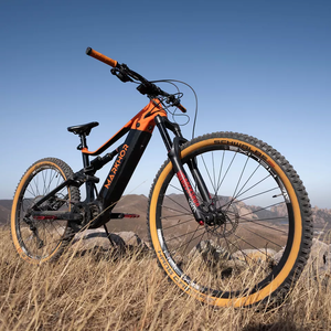Vélo de montagne électrique Markhor avec cadre en alliage amélioré, moteur central Bafang M560 500W/750W, EMTB de descente, vélo électrique personnalisable - Product Image 1