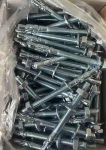 Fabrication de boulons d'ancrage en acier inoxydable M8-M24 M6 Machine de fabrication de boulons d'ancrage en acier au carbone et zinc jaune Ancre à <span class=keywords><strong>cale</strong></span> plate galvanisée en pouces - Product Image 6