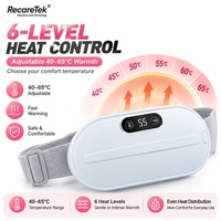 Dispositivo Electrónico de Masaje para Aliviar el Dolor Menstrual, Producto de Masaje Portátil para el Cuidado de los Cólicos, Equipo de Masaje con Calor, Producto para Calentar la Cintura