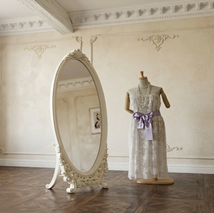 Miroir mural et de sol en acier inoxydable de luxe, durable, moderne, traditionnel, décoratif pour les intérieurs de la maison, les commodes - Product Image 1