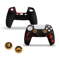 Housse de protection en silicone personnalisée pour manette PS5, coque souple pour joystick PS5, étui de protection pour manette de jeu WuKong