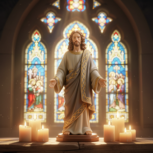 Figura Religiosa de Jesús Personalizada para Colección, Regalo y Decoración de Vinoteca - Product Image 2