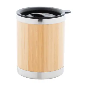 Gobelet thermique en bambou Booka, gadgets écologiques - Product Image 4