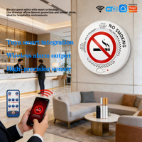 Détecteur d'alarme incendie DS-800 avec contrôle WiFi Tuya via application et alarme vocale pour la maison, l'école, le bureau, l'hôtel, le restaurant et les espaces commerciaux