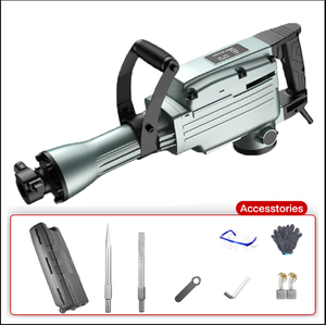 Martillo Demoledor con Puntas de Cincel Puntiagudo y Plano - Martillo Demoledor para Taladros Eléctricos - Product Image 1