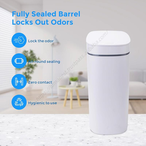 Vente en gros usine Poubelle de cuisine électronique intelligente portable pour bureau avec fonction de charge et aspiration des résidus - Product Image 3