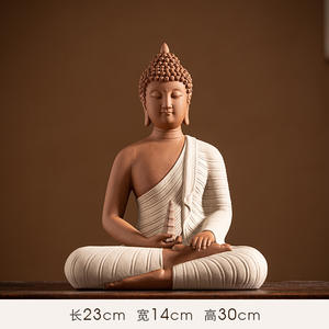 Sakyamuni <span class=keywords><strong>bouddha</strong></span> Amitabha médecine maître <span class=keywords><strong>bouddha</strong></span> salon entrée créative Zen décoratif intérieur lampe cercle ornements - Product Image 6