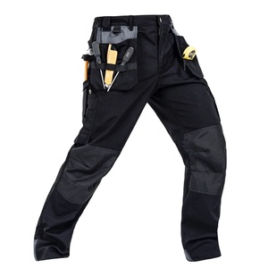 Nuovi Pantaloni <span class=keywords><strong>Cargo</strong></span> Unisex da Lavoro con Logo Personalizzato, Multi-Tasca, 100% Cotone, Abbigliamento da Lavoro per Uomo - Product Image 3