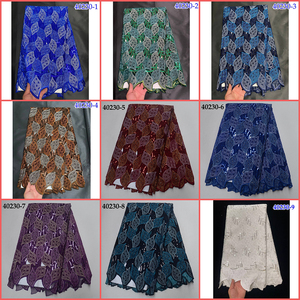 Tessuto in Pizzo Organza con Paillettes Sinya, Tessuto in Pizzo Francese di Alta Qualità per Abiti da <span class=keywords><strong>Donna</strong></span> Africani, Paillettes Organza Laser - Product Image 6