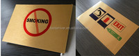 Ébauches de sublimation HD Feuilles d'aluminium Cartes de visite Vierges Signes A2 A3 A4 Panneau photo