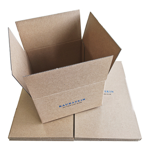 Caja de envío de cartón corrugado de diseño personalizado de alta calidad con laminación mate para la industria alimentaria y los servicios de correo - Product Image 3