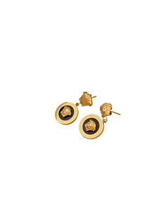 MC451ขายส่งทอง18K สแตนเลสวินเทจแรงบันดาลใจสร้อยคอต่างหูต่างหู <span class=keywords><strong>headshot</strong></span> ออกแบบชุดเครื่องประดับสำหรับผู้หญิง - Product Image 6