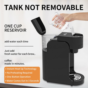 XEOLEO - Cafetera Espresso Pequeña Totalmente Automática para el Hogar, Cafetera de Cápsulas, Nuevo Diseño - Product Image 6