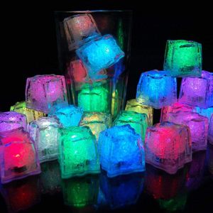 Light up Ice <b>Cube</b> Blue LED Ice <b>Cubes</b> for Drinks Flashing Water <b>Activated</b> Bar Club Wedding Party Decor Ice <b>Cube</b> - Product Image 4