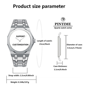 Orologio da polso con Logo personalizzato con Design a basso MOQ - Product Image 6