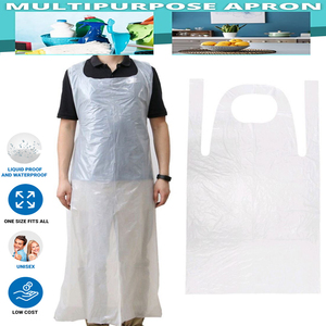 Migliore vendita di grembiule monouso in plastica all'ingrosso grembiule per la pulizia personale prezzo di fabbrica - Product Image 3