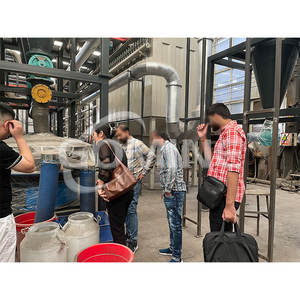 Paquetes de batería de iones de litio de chatarra Máquina de reciclaje Máquina trituradora de batería Máquina de reciclaje de polvo negro - Product Image 6