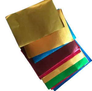 Качественная алюминиевая фольга для упаковки шоколадных батончиков с бумажными обертками