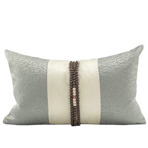 <span class=keywords><strong>Housse</strong></span> <span class=keywords><strong>de</strong></span> <span class=keywords><strong>coussin</strong></span> imprimée, taie d'oreiller décorative bohème, avec perles <span class=keywords><strong>de</strong></span> bouddha, décoratives, taille 12x20 pouces, multicolores, exportation - Product Image 5