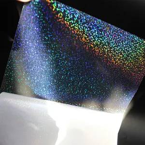 Hologramm Transparent A4 Vinyl Aufkleber Lieferant Druckbares wasserdichtes A4 Aufkleber Papier für den Tinten strahl laser druck