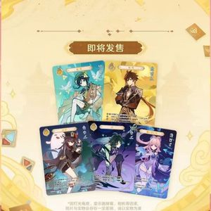 Vente en gros de carte Flash Soul <span class=keywords><strong>Genshin</strong></span> Impact Seven Saints Call <span class=keywords><strong>Tcg</strong></span> Set Change Game Board Game Card Phase Ii Pre Pack - Product Image 5