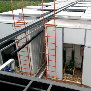 Industrielles Abwasser behandlungs system Kohlenstoffs tahl SPS-Steuerung 220V Pumpen elektro koagulation anlage MBR MBBR-Typen - Product Image 6