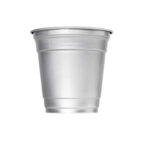 Gobelets en aluminium jetables de 16 oz (500 ml) avec couvercles, tasses isothermes pour boissons froides, pour fêtes, bière, café, bars, événements, Noël