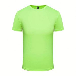 Camiseta Informal de Tela Jersey, Diseño en Blanco, Poliéster Suave, Impresión por Transferencia de Calor, Logotipo Personalizado, Secado Rápido, para Hombre - Product Image 4