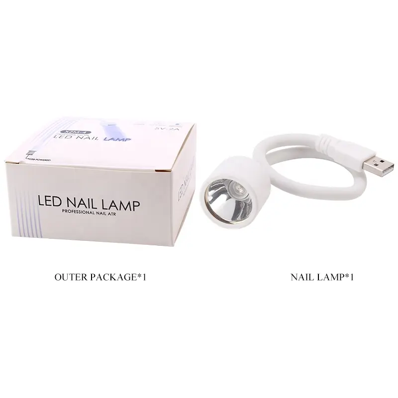 Lidan 6w Mini Portable Gel Uv Led Desk Nail Lamp White Led Light Nail Lamp Manicure Table Manicure Gel Polish Fast Nail Dryer