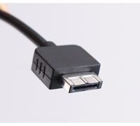 Câble de charge et de données Type-C de haute qualité 1,2 m noir compatible avec la console PS Vita 1000