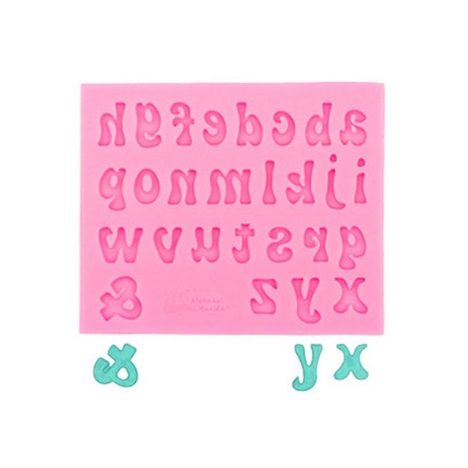 Rosa-letras minúsculas