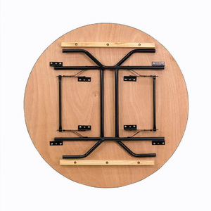 <span class=keywords><strong>Table</strong></span> pliante en <span class=keywords><strong>bois</strong></span> portable pour mariage en plein air, <span class=keywords><strong>table</strong></span> <span class=keywords><strong>ronde</strong></span> pliable <span class=keywords><strong>de</strong></span> 6 pieds pour banquet, <span class=keywords><strong>table</strong></span> <span class=keywords><strong>de</strong></span> <span class=keywords><strong>jardin</strong></span> pour location commerciale - Product Image 3