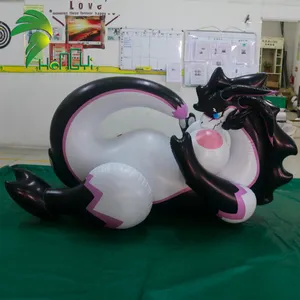 Purple Inflatable Sexy Dragon Hongyi Sph Custom Inflatable Animal For Sale