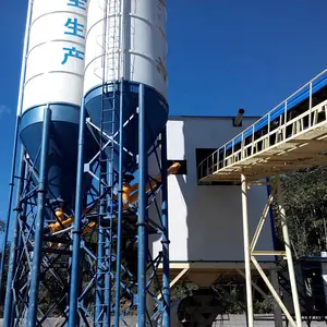 Estacionarias equipo de la máquina estabilizado planta mezcladora de concreto