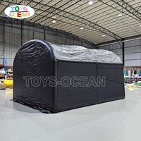 Tente de projection gonflable professionnelle personnalisée en forme d'arche pour simulateur de golf TOYS-OCEAN X-1177 en PVC pour usage intérieur et extérieur