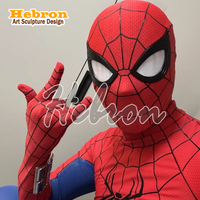 Kostum Cosplay Spider-man Berkualitas Tinggi Bahan Spandex Bernapas, Setelan Celana Panjang dan Pendek untuk Dewasa Unisex, Pakaian Replika Film