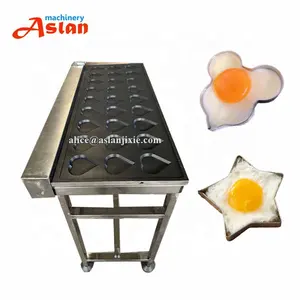 electric heart shape egg cooking fryer/ mashed potato egg pie mold five-pointed star frying machine