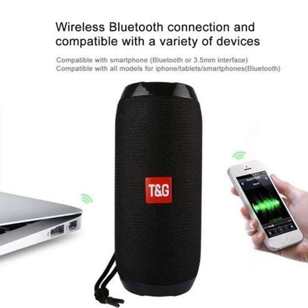 TG117 USB Player Waterproof BT Portable Speaker Super Quality Outdoor Wireless Speaker