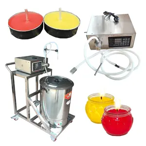 Automatic wax candle filling pouring machine wax filling