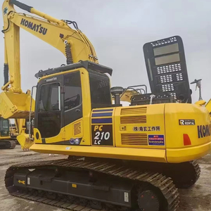 รถขุด PC210 Komatsu มือสองประสิทธิภาพดีพร้อมตลับลูกปืนของเครื่องยนต์ดั้งเดิมส่วนประกอบมอเตอร์รวมอยู่ด้วย - Product Image 1