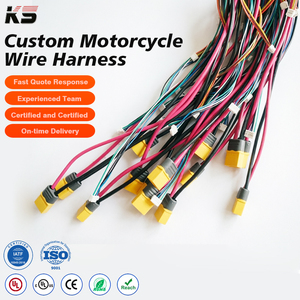 Kabel Harness Sepeda Motor Kustom Universal Anti Getaran Tahan Lama Berinsulasi PVC Pengganti Kabel Kontrol Mesin - Product Image 1