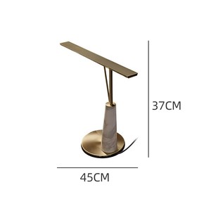 Moderne spécialement conçu Marble Best Brass Task bureau lampe de lecture travail ou tâche de bureau à domicile éclairage avec élégant fonctionnel - Product Image 2