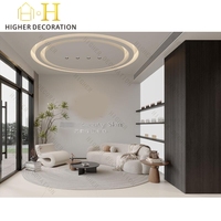 Vitrine de présentation pour magasin de cosmétiques en gros, mobilier de magasin de maquillage, fournitures avec design intérieur personnalisé pour magasin de cosmétiques