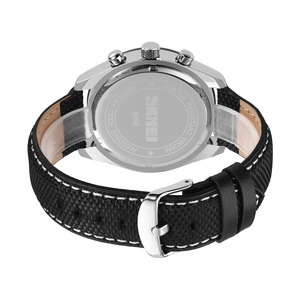 SKMEI-Reloj de pulsera de cuarzo con correa de malla resistente al agua, cronógrafo vintage de negocios, venta al por mayor, <span class=keywords><strong>9292</strong></span> - Product Image 4